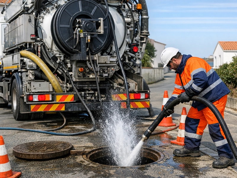 hydrocurage canalisation Les Sables d'Olonne