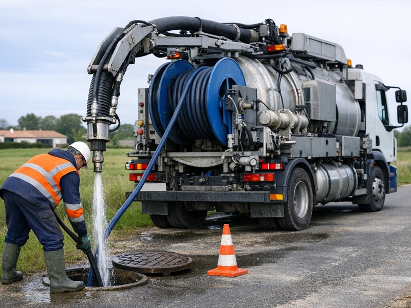 Curage et débouchage canalisations en vendée Assainissement Simonneau AS85