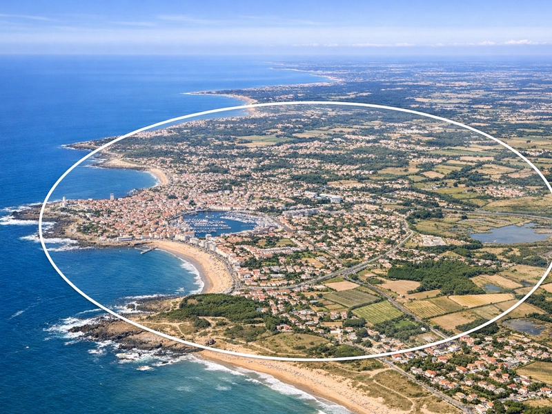 zone debouchage sables d'olonne